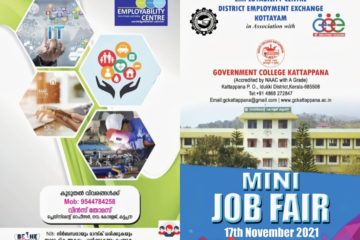 Niyukti 2021 Job Fair at Govt. College Kattapana
