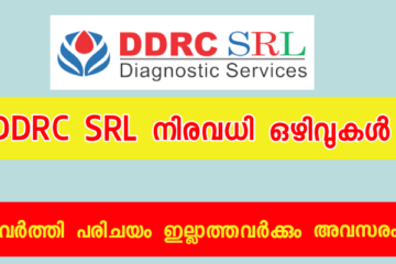 DDRC SRL ൽ നിരവധി ഒഴിവുകൾ