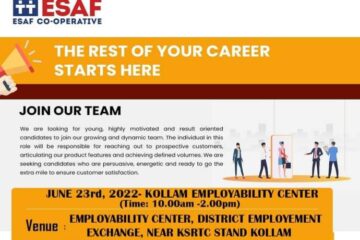 ESAF Co-operative Interview at Employability Centre Kollam