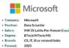 Microsoft calls 2023 passouts Students- Starting Salary 35 lakhs per annum