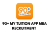 90+ My Tuition App MBA Recruitment -2022,2021,2020 at UAE