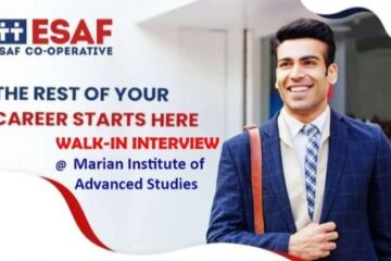 ESAF CO-OPERATIVE WALK-IN INTERVIEW at Marian Institute of Advanced Studies
