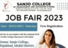 Mega Job Fair 2023 at Sanjo College of Management and Advanced Studies, Idukki