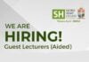 SACRED HEART COLLEGE Hiring Guest Lecturers