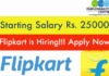 Flipkart Hiring – Employability Centre Kottayam Exclusive Job Alerts