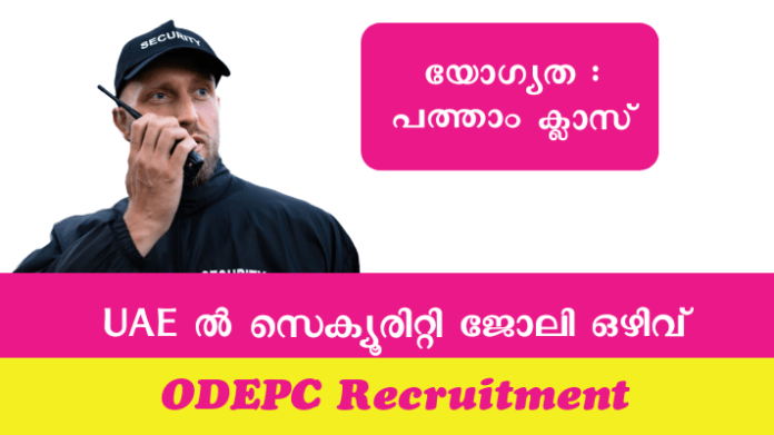 UAE Security Jobs