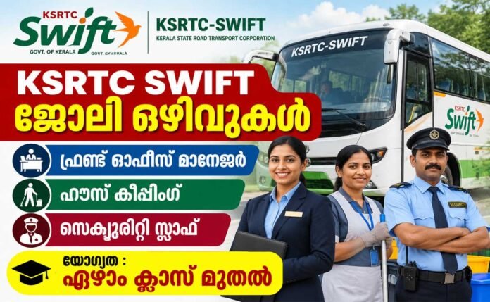 ksrtc front office jobs 2026