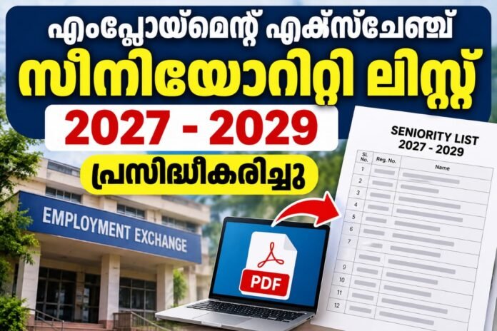 seniority list 2027-2029